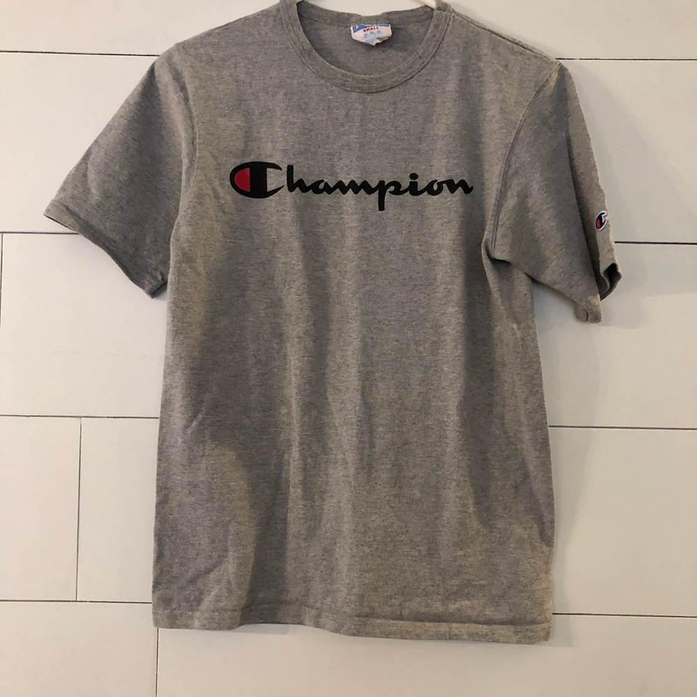 Champions Mens Size Small Gray